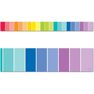 RAINBOW PAINT CHIP BORDER