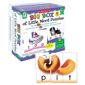BIG BOX OF LITTLE WORD PUZZLES PUZZLE GAMES - EARLY CHILDHOOD