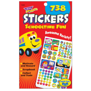SCHOOLTIME FUN STICKER PAD
