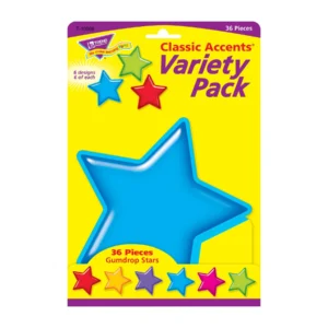 GUMDROP STARS CLASSIC ACCENTS VARIETY PACK