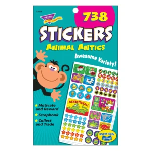 ANIMAL ANTICS STICKER PAD