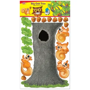 BIG OAK TREE BULLETIN BOARD SET