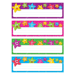 DANCING STARS DESK TOPPERS NAME PLATES VARIETY PACK