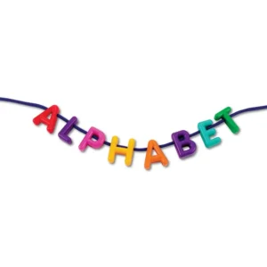 UPPERCASE LACING ALPHABET